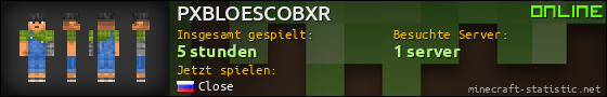 Benutzerleisten 560x90 für PXBLOESCOBXR