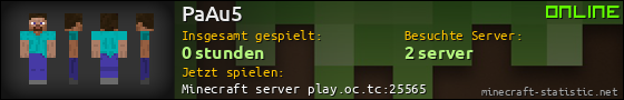 Benutzerleisten 560x90 für PaAu5