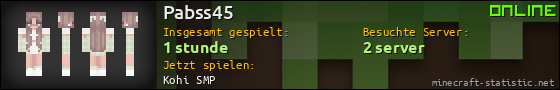 Benutzerleisten 560x90 für Pabss45