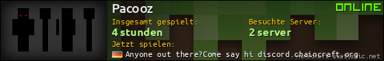 Benutzerleisten 560x90 für Pacooz