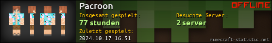 Benutzerleisten 560x90 für Pacroon