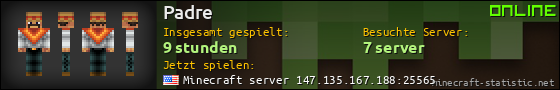 Benutzerleisten 560x90 für Padre