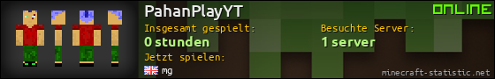 Benutzerleisten 560x90 für PahanPlayYT