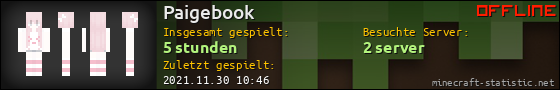 Benutzerleisten 560x90 für Paigebook