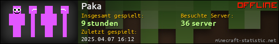 Benutzerleisten 560x90 für Paka