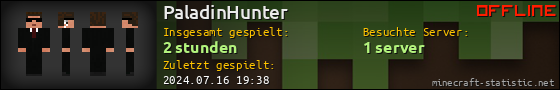 Benutzerleisten 560x90 für PaladinHunter