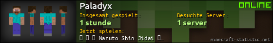 Benutzerleisten 560x90 für Paladyx