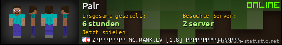 Benutzerleisten 560x90 für Palr