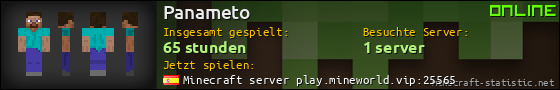 Benutzerleisten 560x90 für Panameto