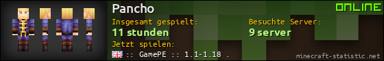 Benutzerleisten 560x90 für Pancho