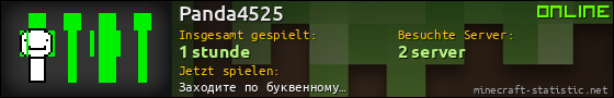 Benutzerleisten 560x90 für Panda4525