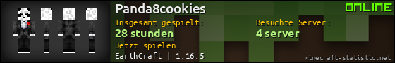 Benutzerleisten 560x90 für Panda8cookies