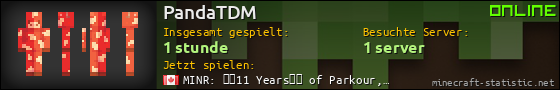 Benutzerleisten 560x90 für PandaTDM
