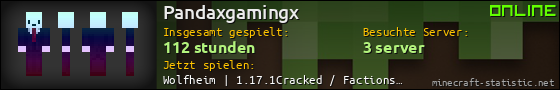 Benutzerleisten 560x90 für Pandaxgamingx