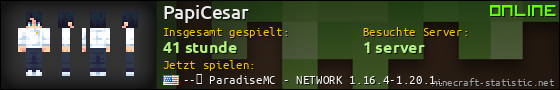 Benutzerleisten 560x90 für PapiCesar
