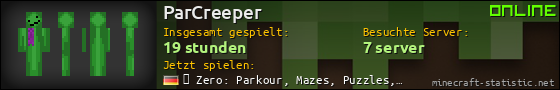 Benutzerleisten 560x90 für ParCreeper