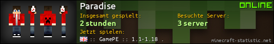 Benutzerleisten 560x90 für Paradise