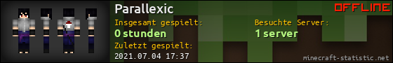 Benutzerleisten 560x90 für Parallexic