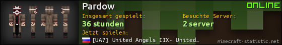 Benutzerleisten 560x90 für Pardow