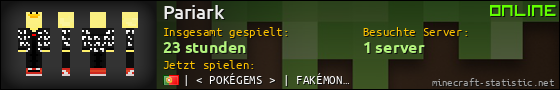 Benutzerleisten 560x90 für Pariark