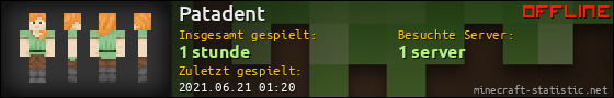 Benutzerleisten 560x90 für Patadent