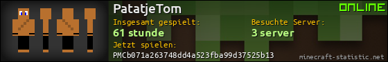 Benutzerleisten 560x90 für PatatjeTom