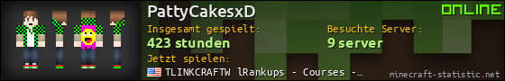 Benutzerleisten 560x90 für PattyCakesxD