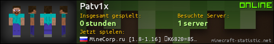 Benutzerleisten 560x90 für Patv1x