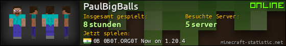 Benutzerleisten 560x90 für PaulBigBalls