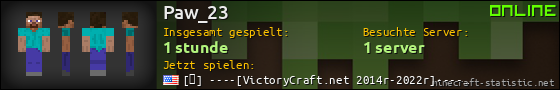 Benutzerleisten 560x90 für Paw_23