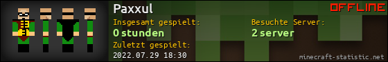 Benutzerleisten 560x90 für Paxxul