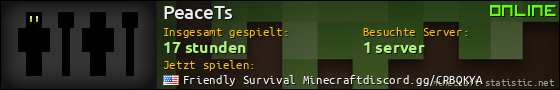 Benutzerleisten 560x90 für PeaceTs