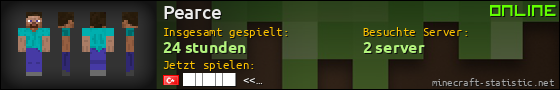 Benutzerleisten 560x90 für Pearce