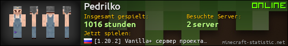 Benutzerleisten 560x90 für Pedrilko
