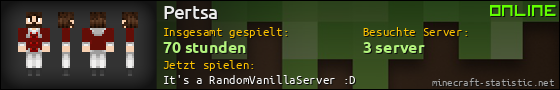 Benutzerleisten 560x90 für Pertsa