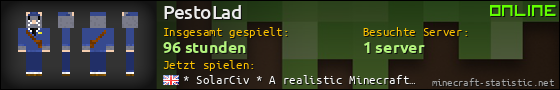 Benutzerleisten 560x90 für PestoLad