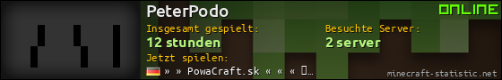 Benutzerleisten 560x90 für PeterPodo