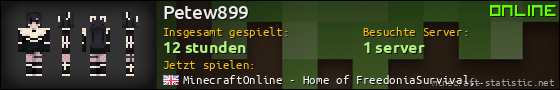 Benutzerleisten 560x90 für Petew899