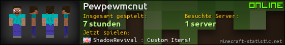 Benutzerleisten 560x90 für Pewpewmcnut