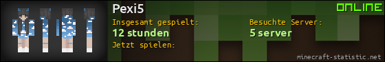 Benutzerleisten 560x90 für Pexi5