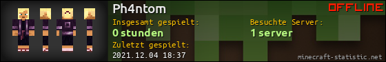 Benutzerleisten 560x90 für Ph4ntom