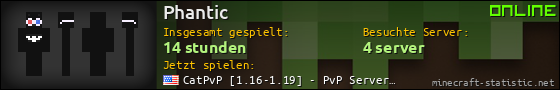 Benutzerleisten 560x90 für Phantic