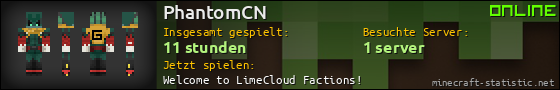 Benutzerleisten 560x90 für PhantomCN