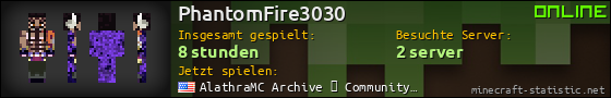 Benutzerleisten 560x90 für PhantomFire3030