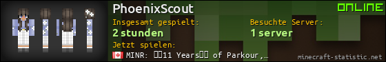 Benutzerleisten 560x90 für PhoenixScout