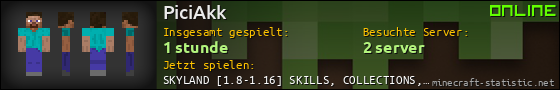 Benutzerleisten 560x90 für PiciAkk