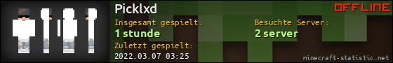 Benutzerleisten 560x90 für Picklxd
