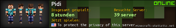 Benutzerleisten 560x90 für Pidi