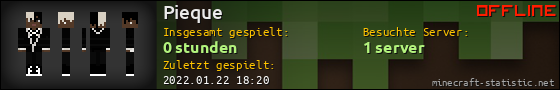 Benutzerleisten 560x90 für Pieque