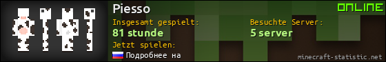 Benutzerleisten 560x90 für Piesso